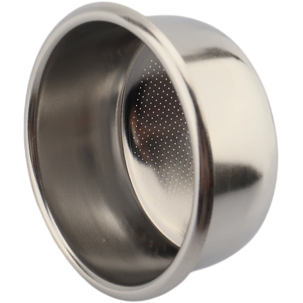 Food Grade Stainless steel Basket Filter Coffee Portafilter Basket Filter 53mm 2 cups Replacement Basket Filter