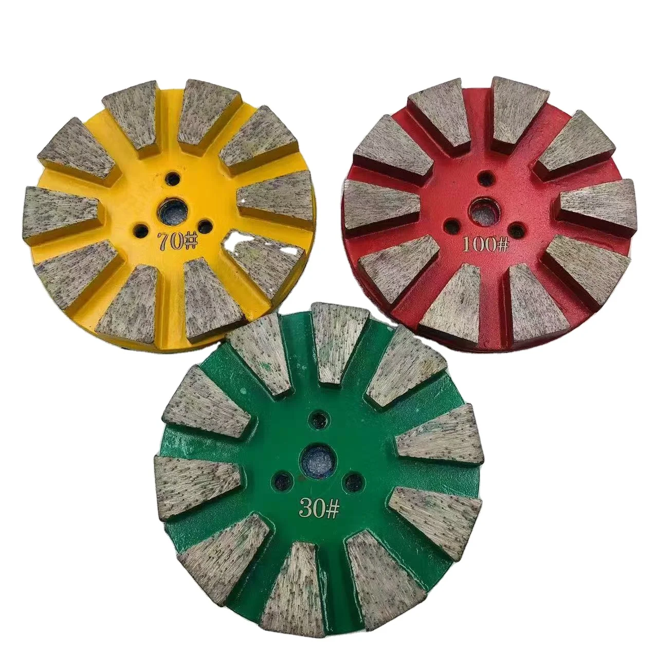 3 inch and 4 inch diamond metal grinding disc for stone and concrete floor