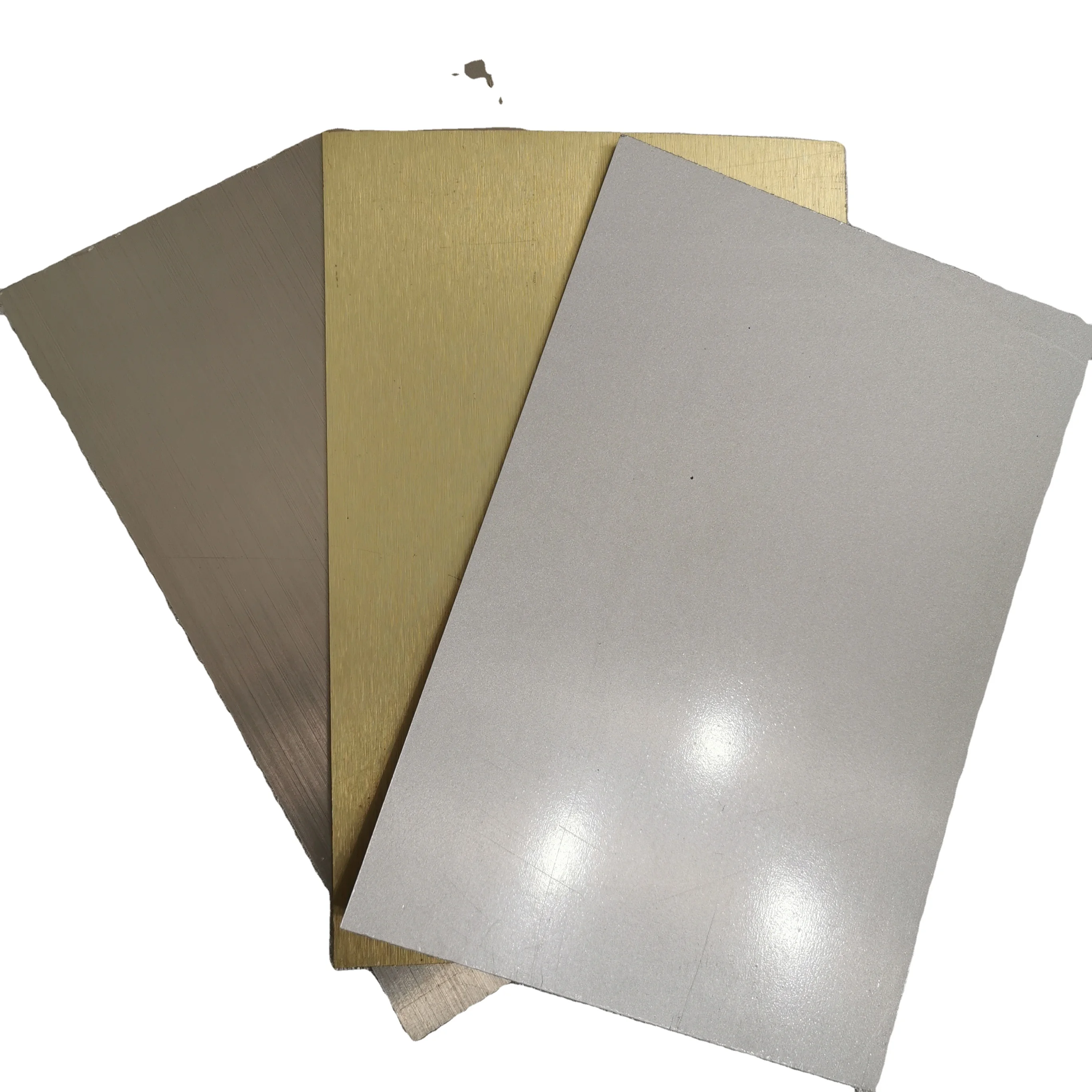 Kepler 1mm Metallic Mirror Brushed HPL Formica High Pressure Laminate Sheet for Furniture Door Decoration