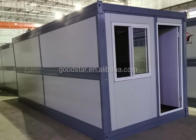 Light gauge steel structure low cost portable prefab folding container house
