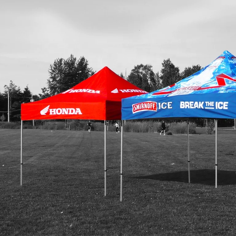 Outdoor Event Design 10x10ft Pop Up trade show Tent With dye sublimation printing