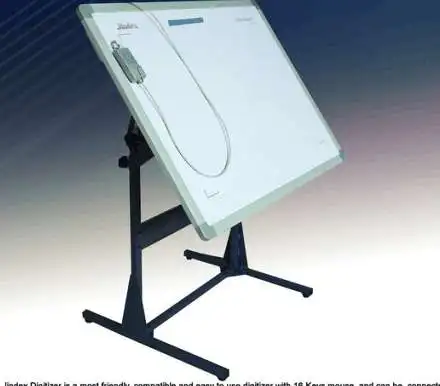 Jindex Factory Outlet Garment  CAD/CAM Digitizer Camera input system