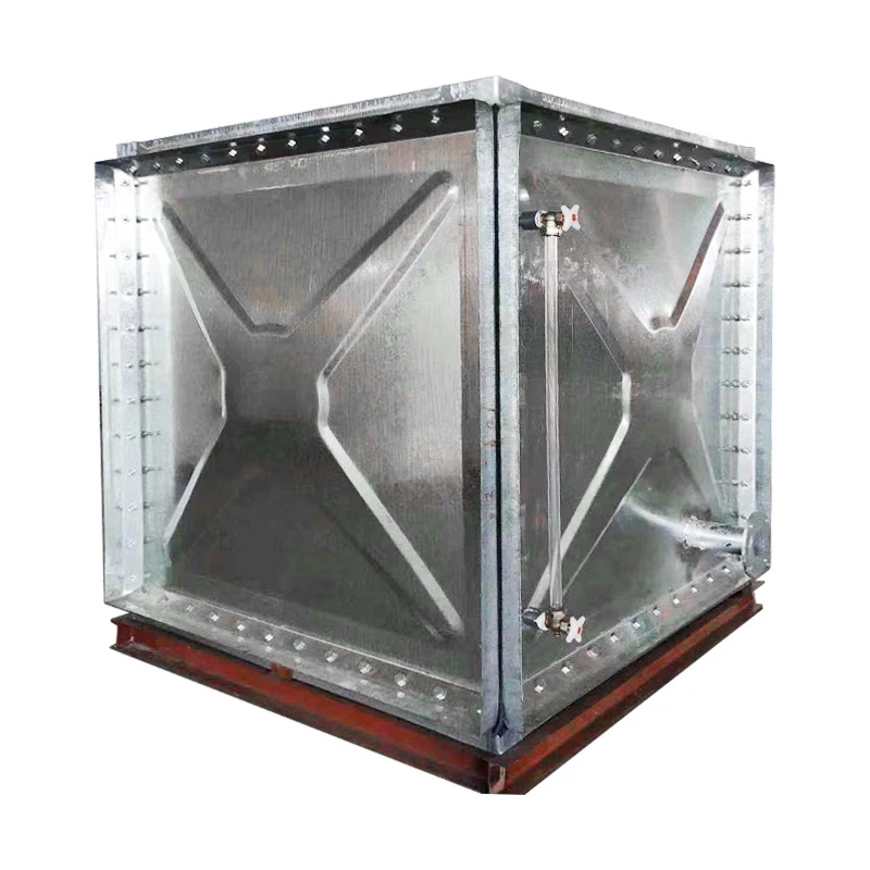 Hot Selling Galvanized steel water storage tank Applicable to Manufacturing Plant