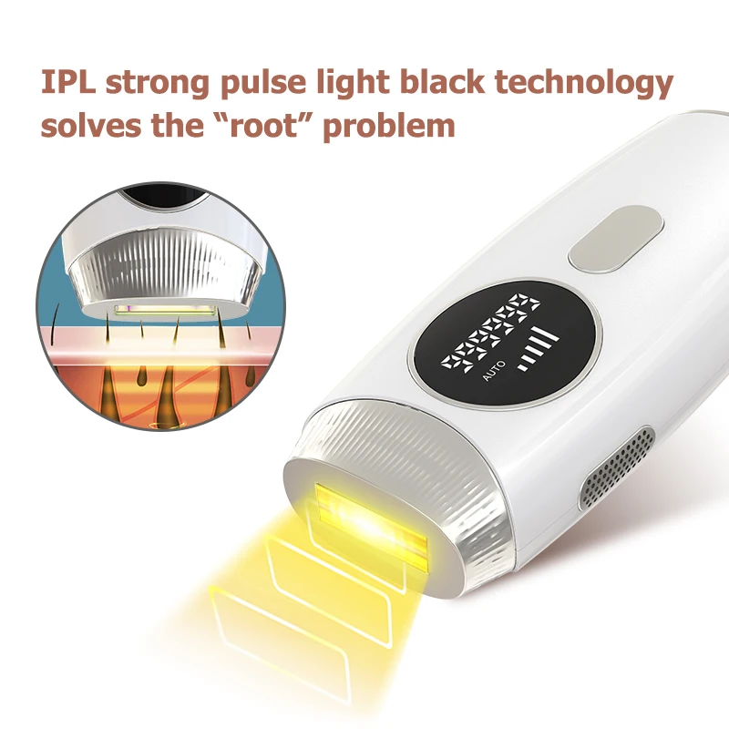 IPL Portable Laser Hair Removal Handheld Permanently Painless Ice Cooling Laser Hair Removal