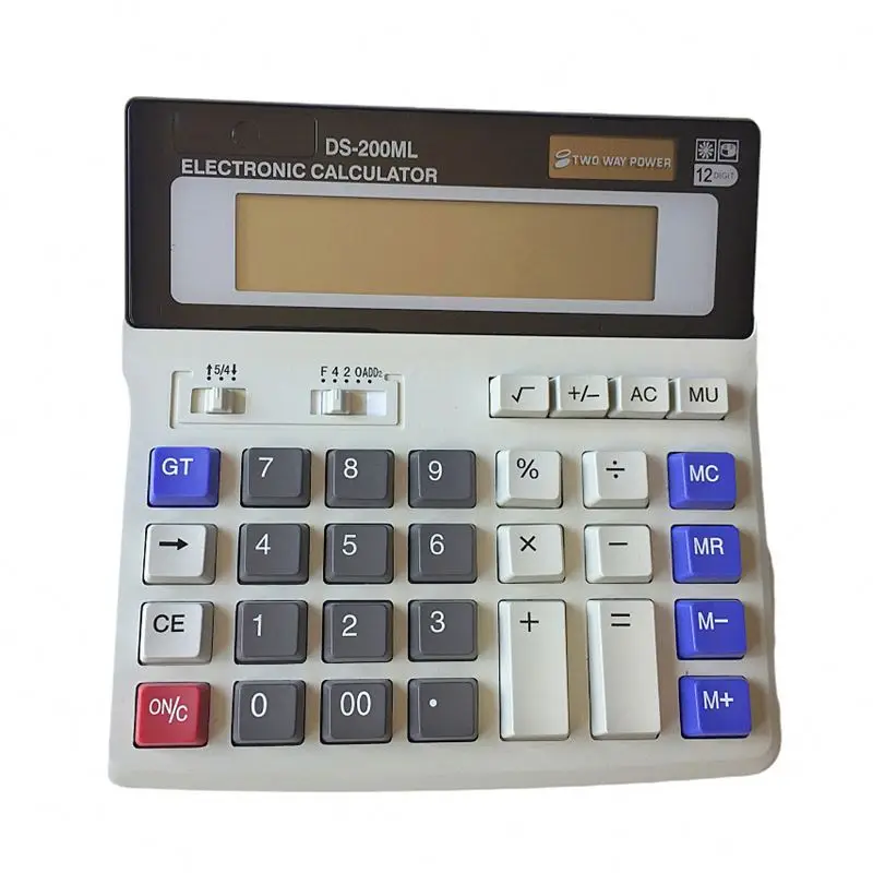 12 Digit Two Way Power Electronic Calculator G247A