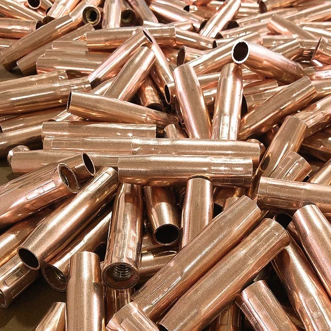 Сварочное сопло для горелки MIG аксессуар медные газовые сопла сварочные расходные материалы/запасные части конической формы 200 типа