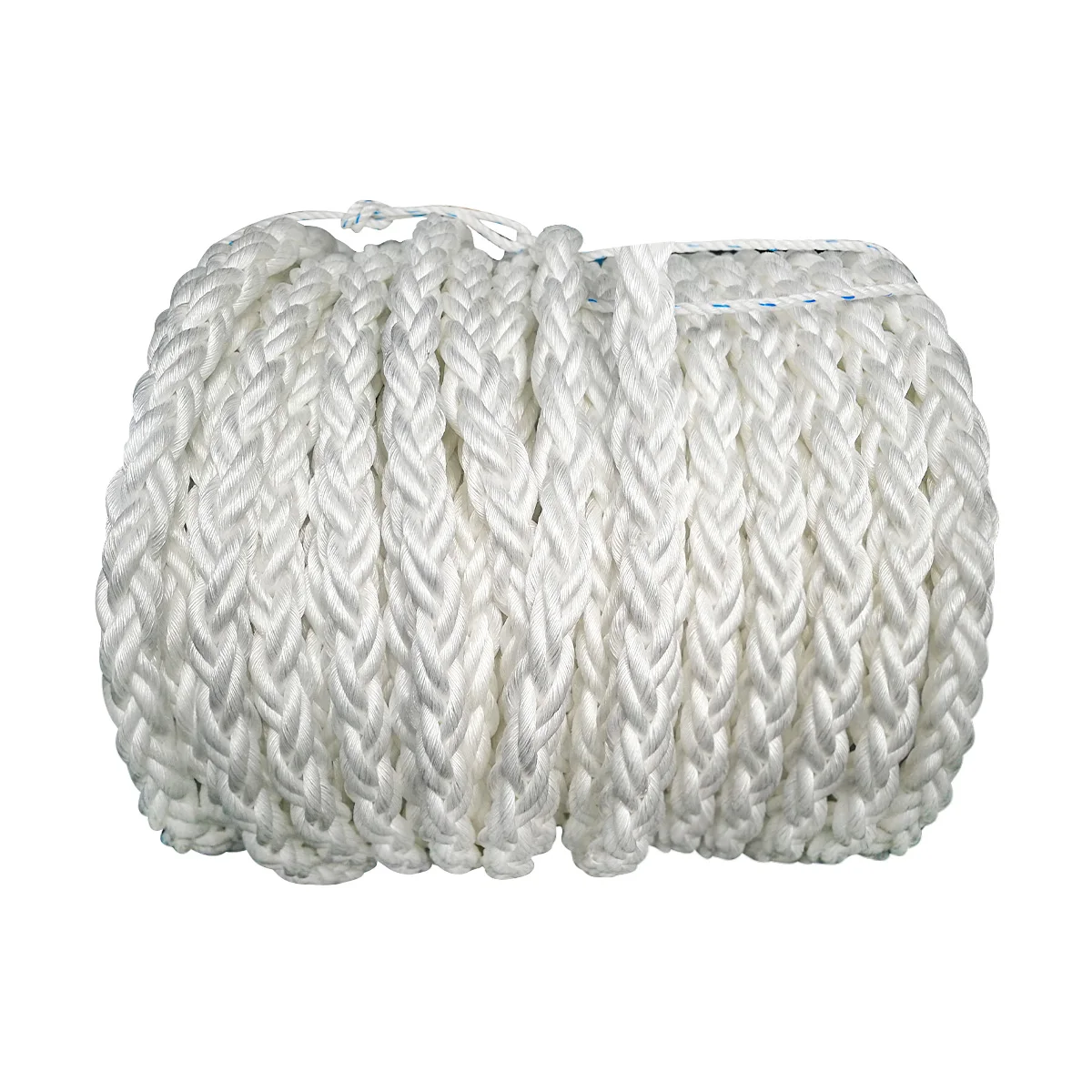 Polyester Nylon Polypropylene Fiber Braided Hawser Tail with cover eyes Mooring Line
