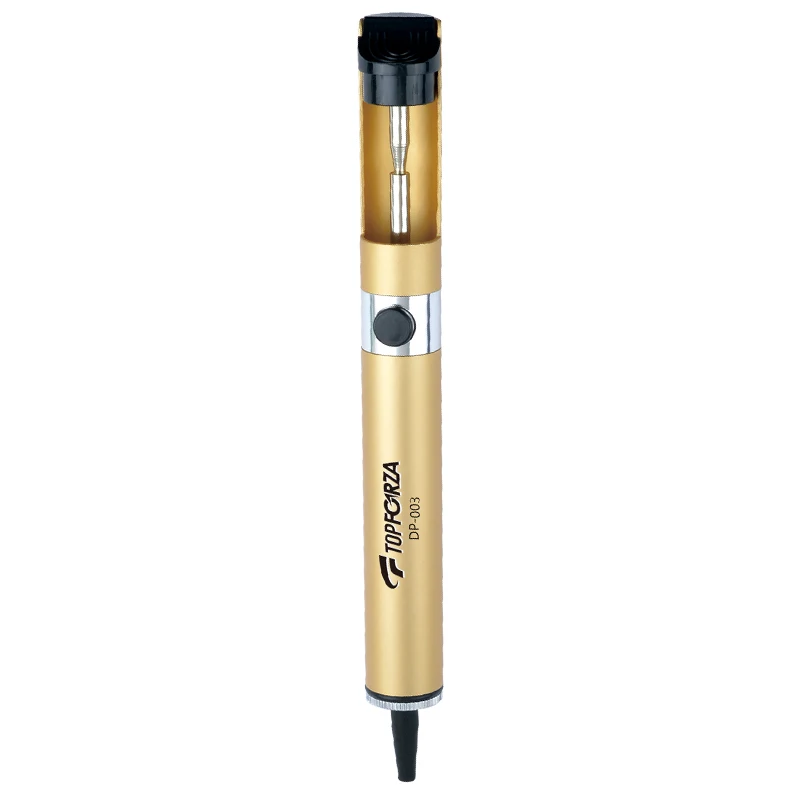  Made in Taiwan Aluminum Solder Sucker Tin Remover Hand Tool Anti-static Desoldering Vacuum