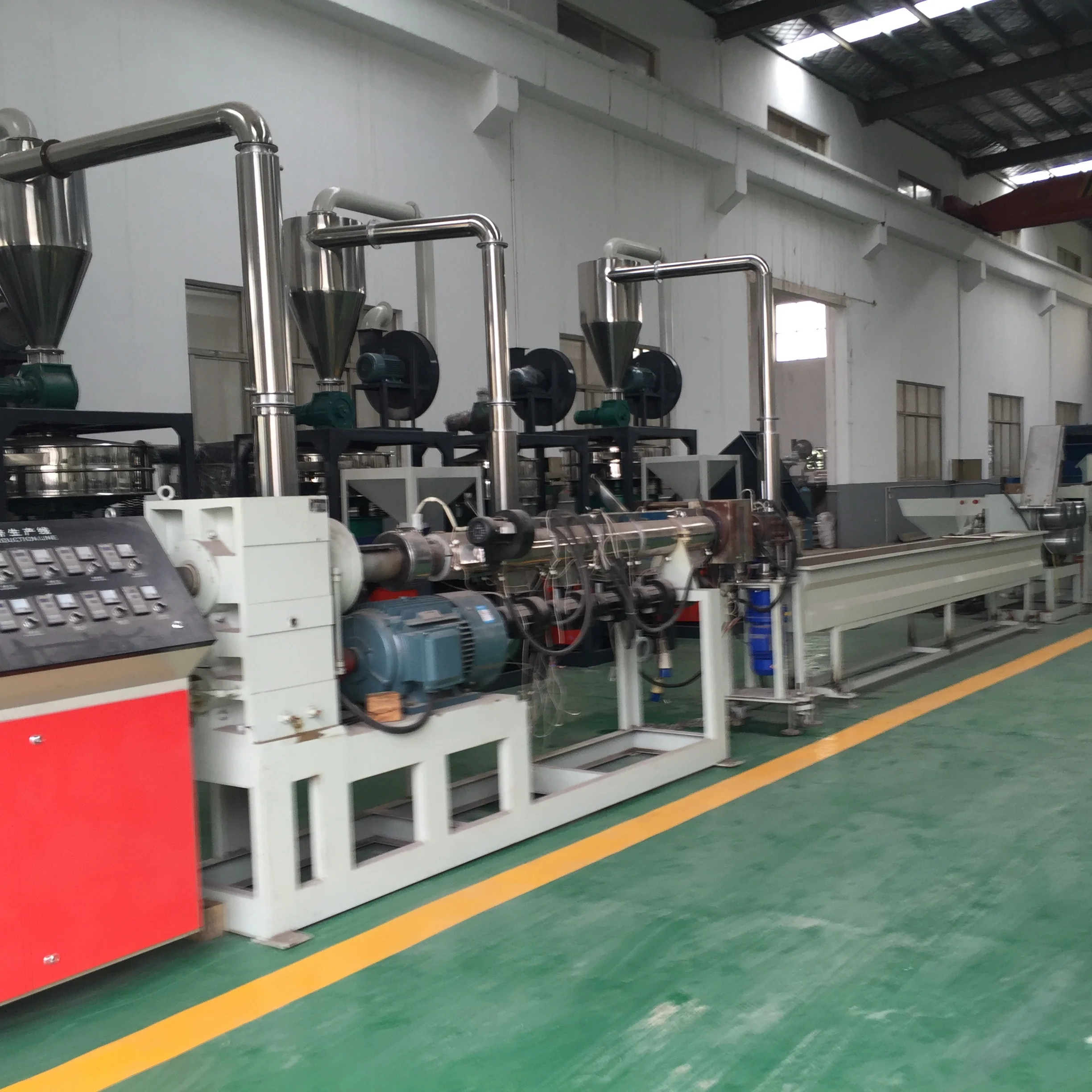 Plastic PET/PP packing strap extruder production line Packing belt making machine