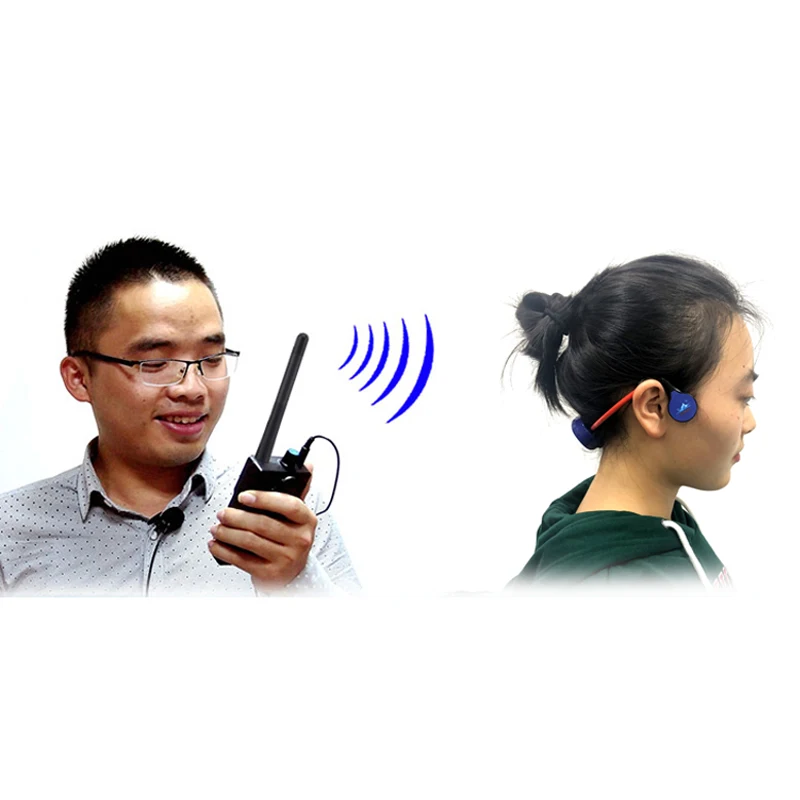 Swimming Coaching Communicator Underwater Wireless 1 FM Transmitter Waterproof 10 H-902 Bone Conduction Headphone