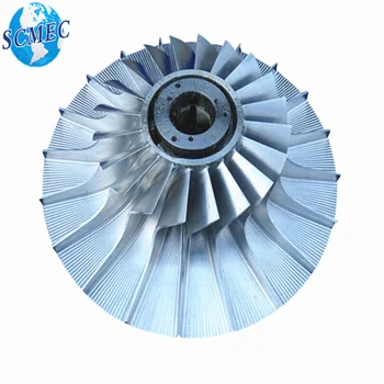 OEM\ODM turbine wheel with shaft for rotor support