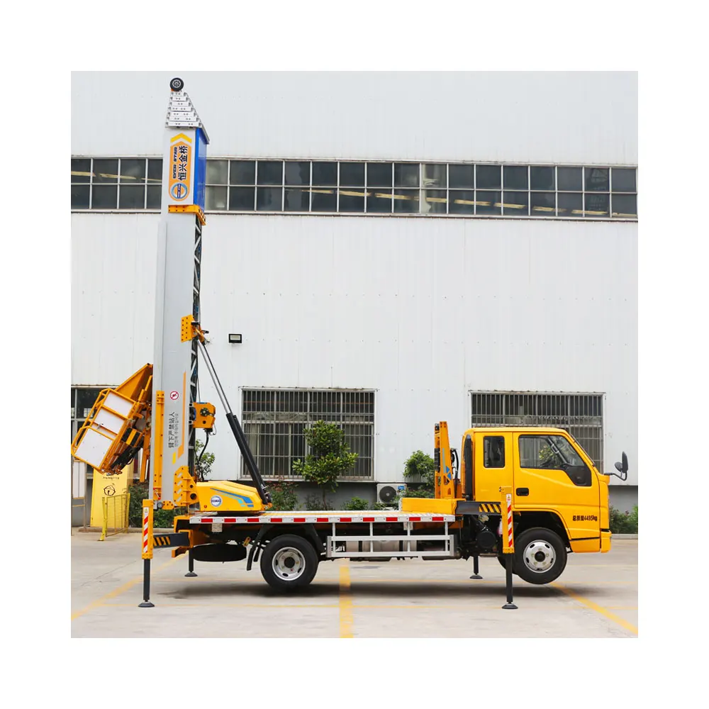 32m Lift Platform High-altitude Transportation Ladder Lift Truck Car