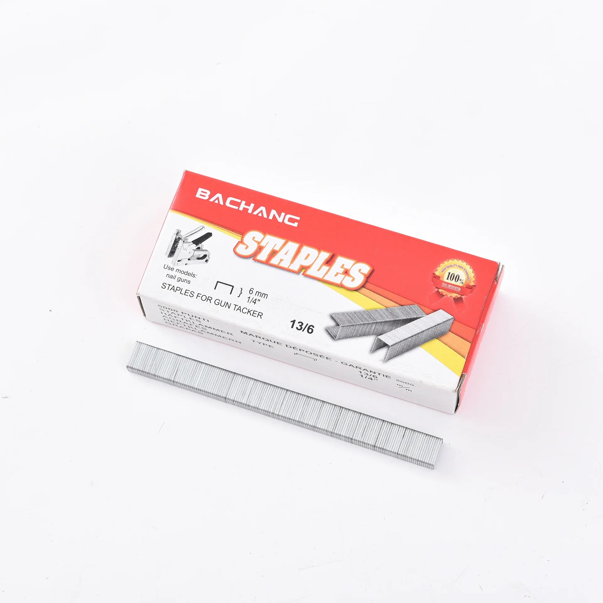 2024 Manufacturers Directly Supply Cross-Border Exclusive Stapler 13/6 Pin Wholesale Penetration Strong Electroplating stapler