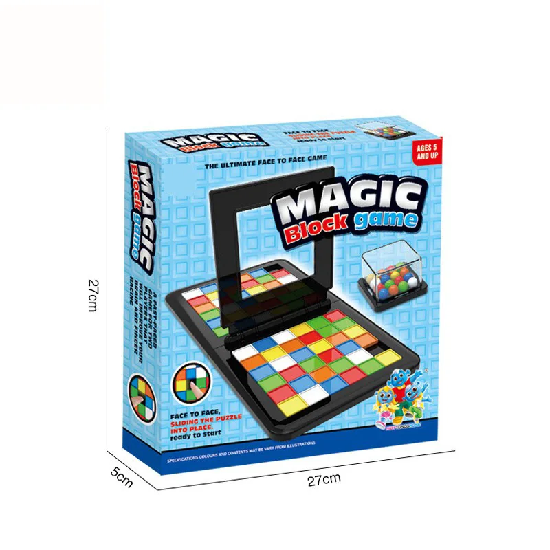 HOT SALES MAGIC PUZZLE BLOCK GAME FOR KIDS FUN PARTY INTELLIGENT GAMES