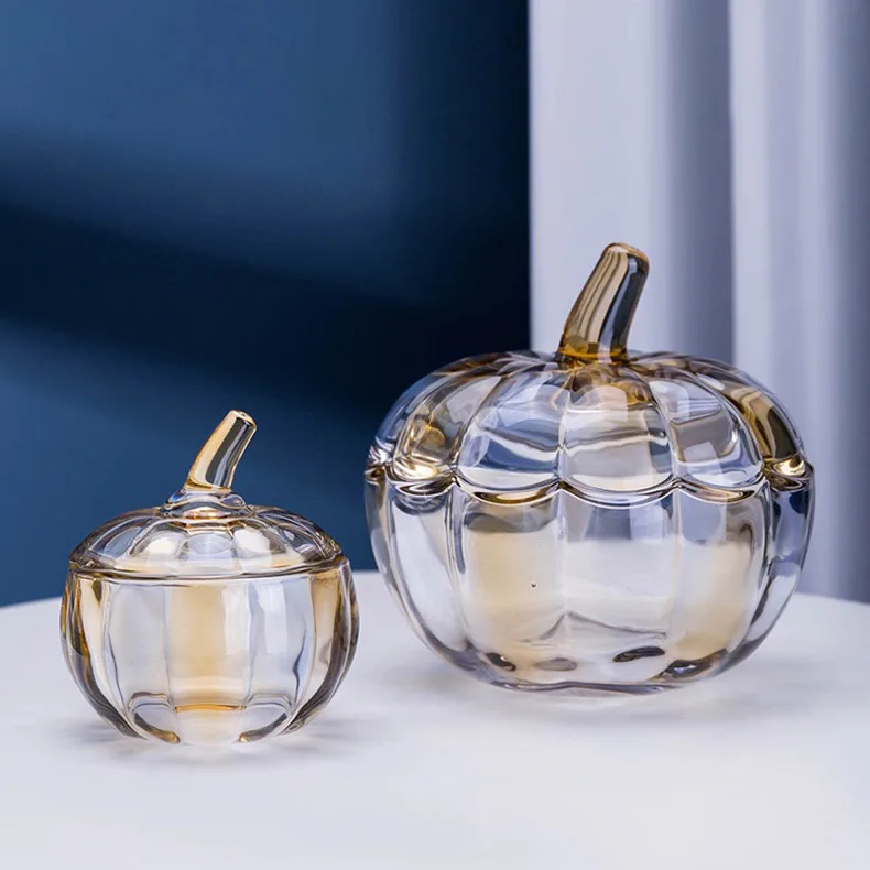 Large Candy Jar with Lid Food grade glass storage cookie candy food jars mason jars Halloween Home Party Decor