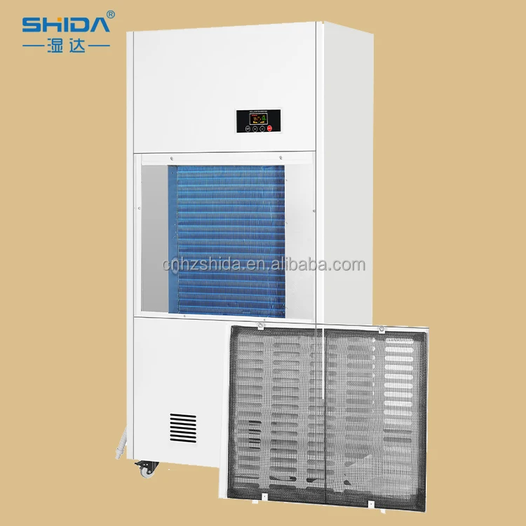 288L Wholesale big Swimming Pool Industrial Dehumidifier Greenhouse Dehumidification Unit Industrial Dehumidifier Air Dryer