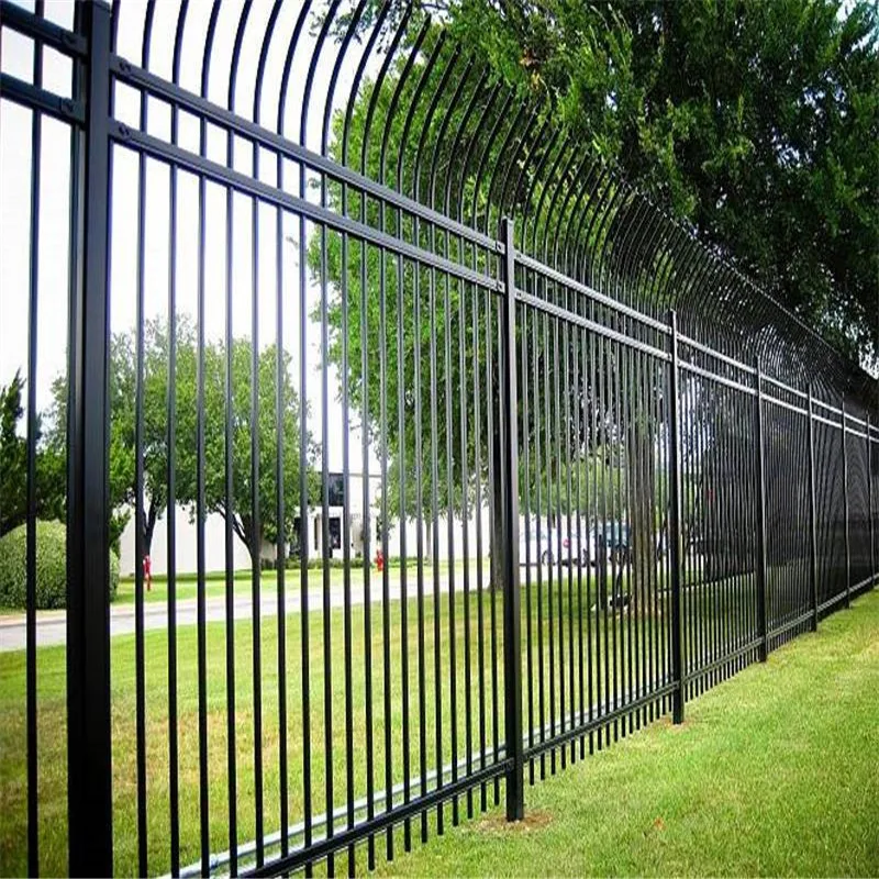 8ft x 8ft Garden protection black wrought iron fence prices
