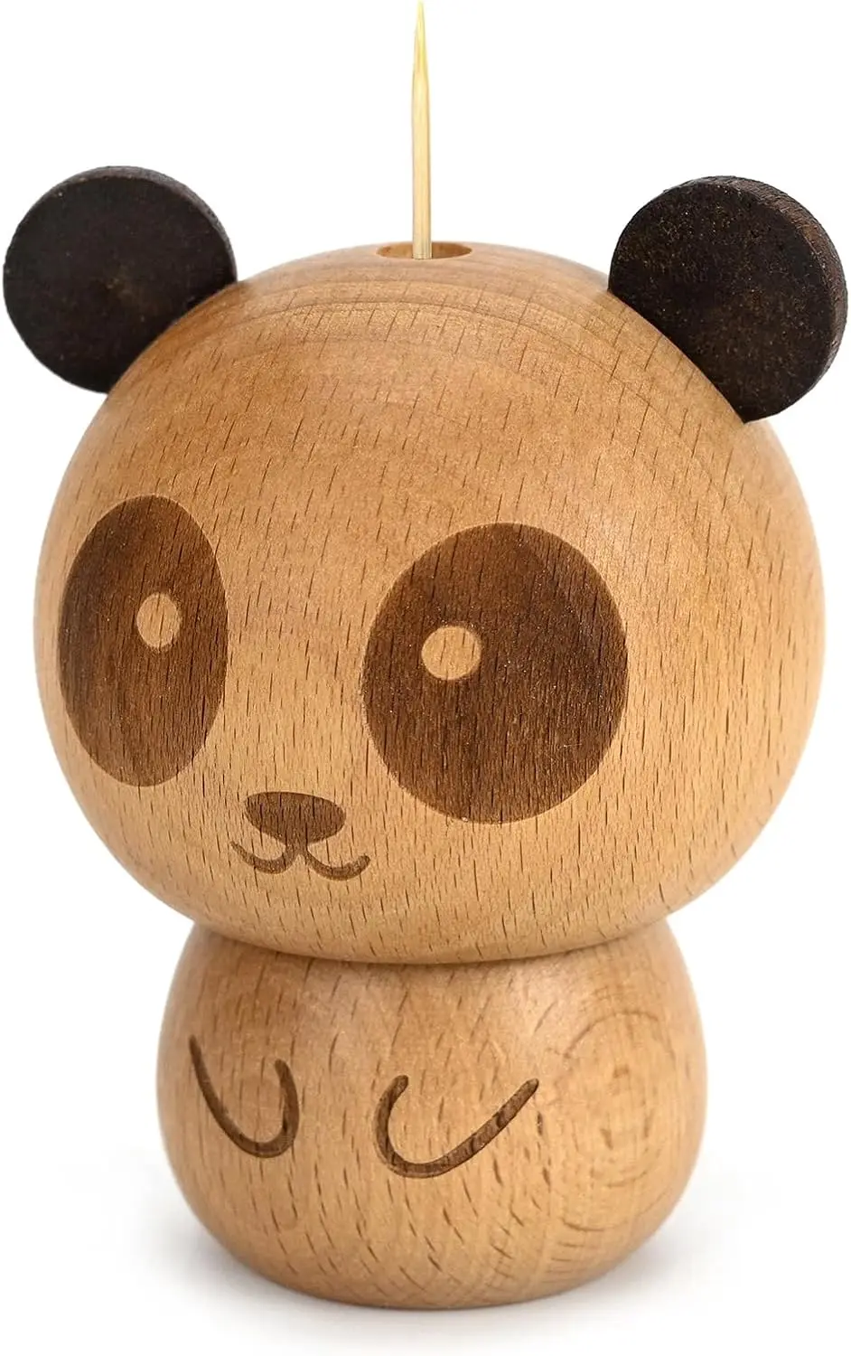 Wooden Toothpick Dispenser Cute Panda Style Toothpick Holder Storage Box Case for Home Restaurant ClubBarPartyContainsToothpicks