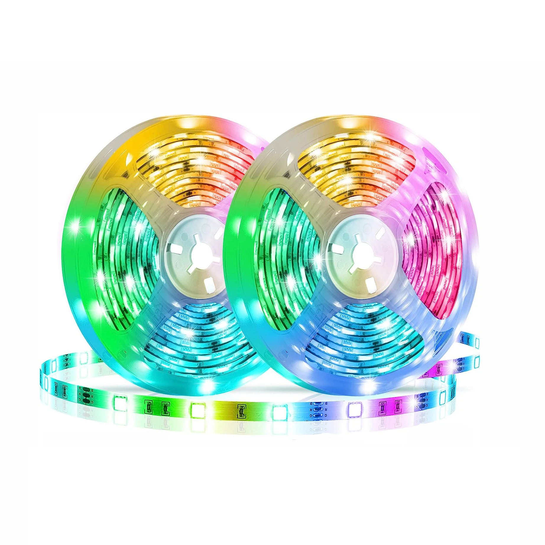5V 12V pixels Smart Light  addressable magic Bar White/Black PCB 5050 RGB WS2811 2812 LED Strip