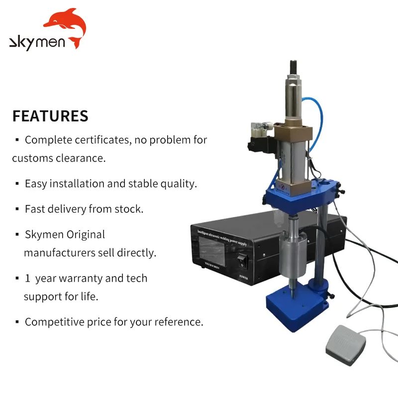 Manual Welding Device 35kHz 500W 20kHz 800W Ultrasonic welder Machine