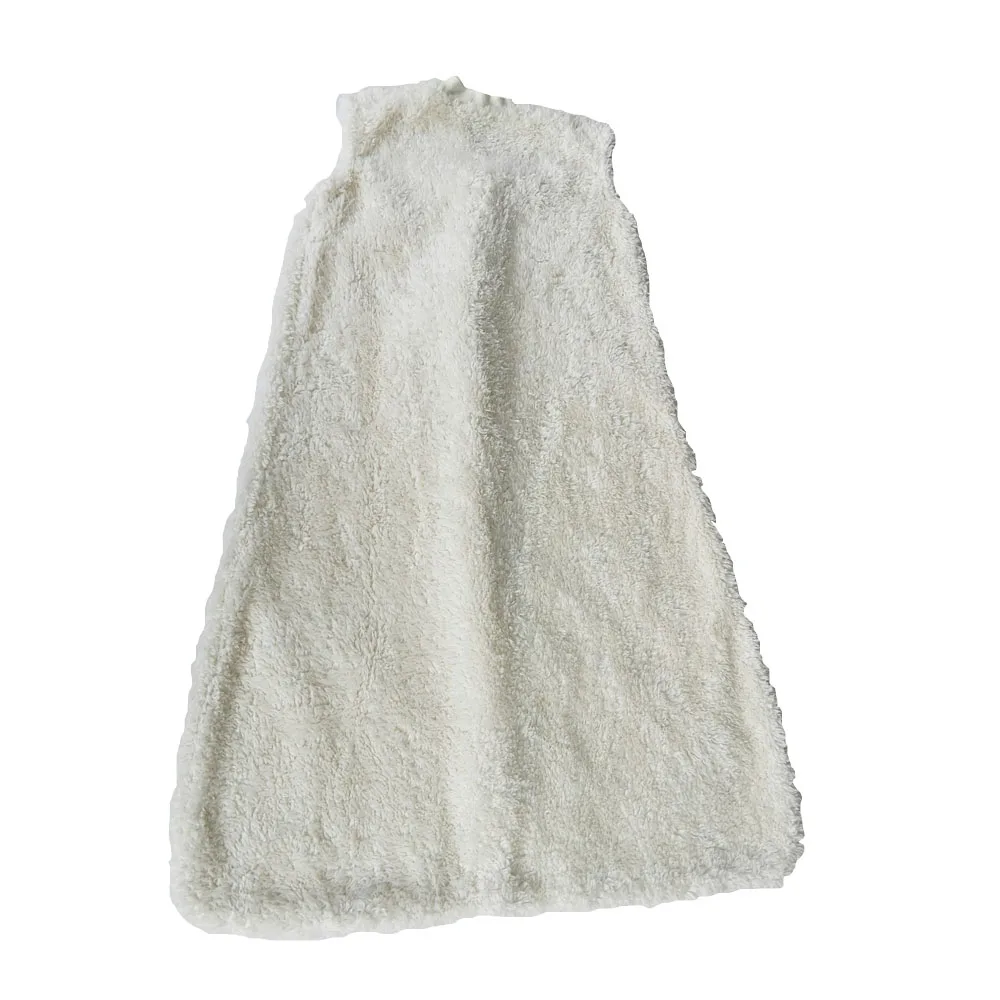 
Breathable Cotton Sleeveless Warm Two Way Zipper Super Soft Baby Sleep Sack Bag 
