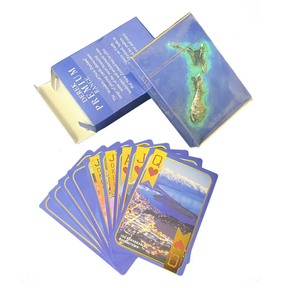 Playing Cards Custom Design Playing Card Case With Gold Foil