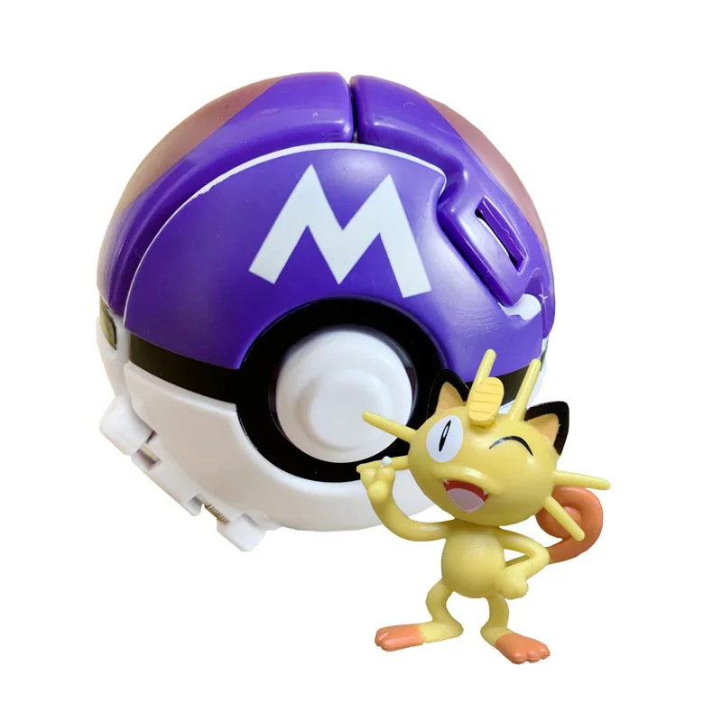 TCXW051202  hot sale Pokeball figure toy popular game action figure 7cm ball toy for gift