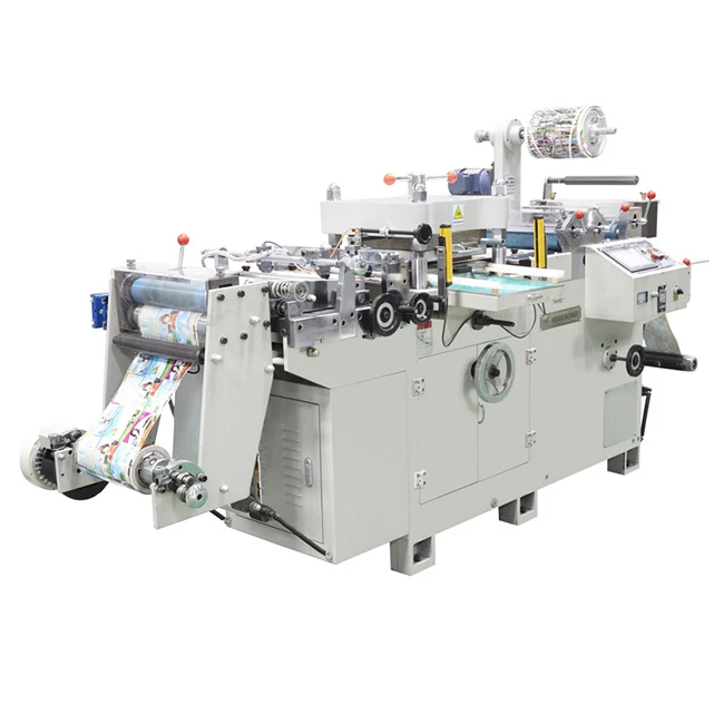 WQM-320G Adhesive Flat Bed Automatic Label Die Cutting Machine