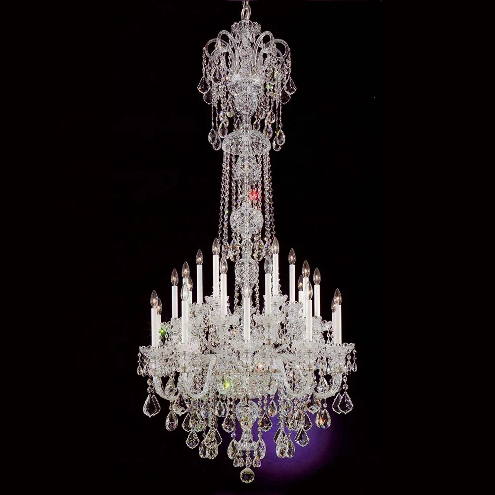 14 lights 80cm wide by 138cm high cristal crystal chandelier in stock for villa lobby hall hotel bedroom living room ballroom
