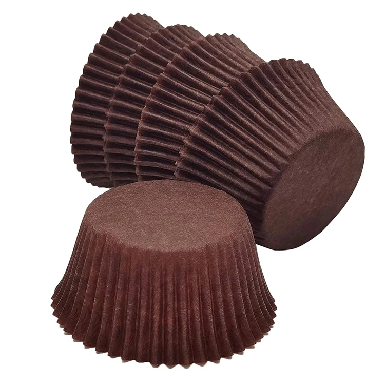 Party Use Cake Tools| Heat Resistant Paper Cups Greaseproof Cupcake Liners 6cm Size Disposable Small Muffin Cake Mold