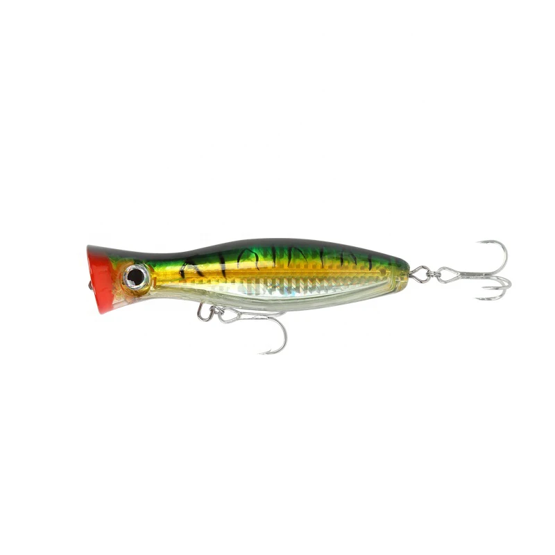 Wholesale Big Bass Fishing Lure Popper Lure  43g  120mm Popper  TopWater  Lure Hard Floating Jerk Bait Artificial Baits
