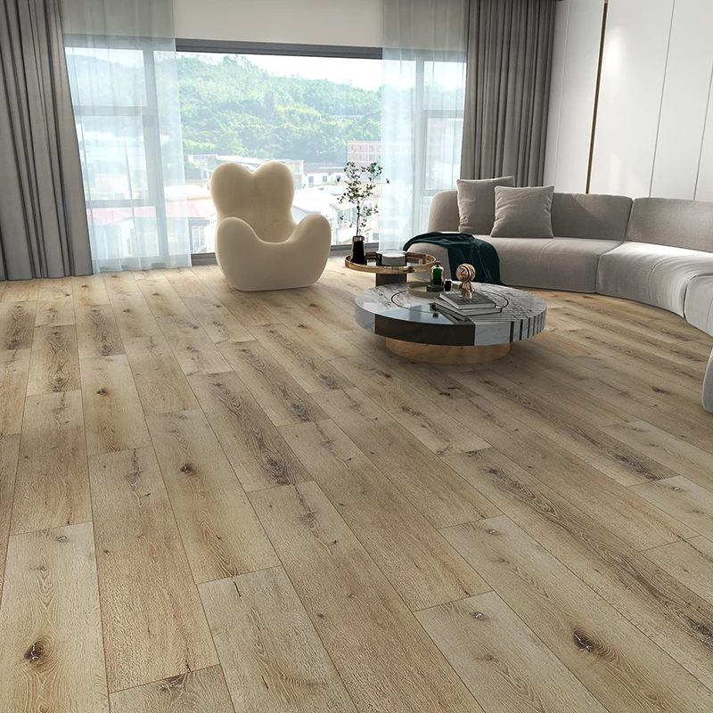 Waterproof 5mm Wood Plastic Oak SPC Floor PVC Flooring Vinyl Plank