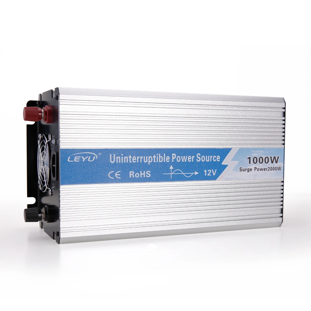 OPIP-1000C-12V CE RoHS hot sell 12v dc 220v ac pure sine wave 1000W power inverter with 15A charger