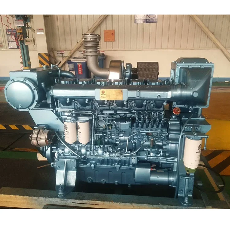 Акция морской дизельный двигатель 350-550 HP WP12 с коробкой передач и