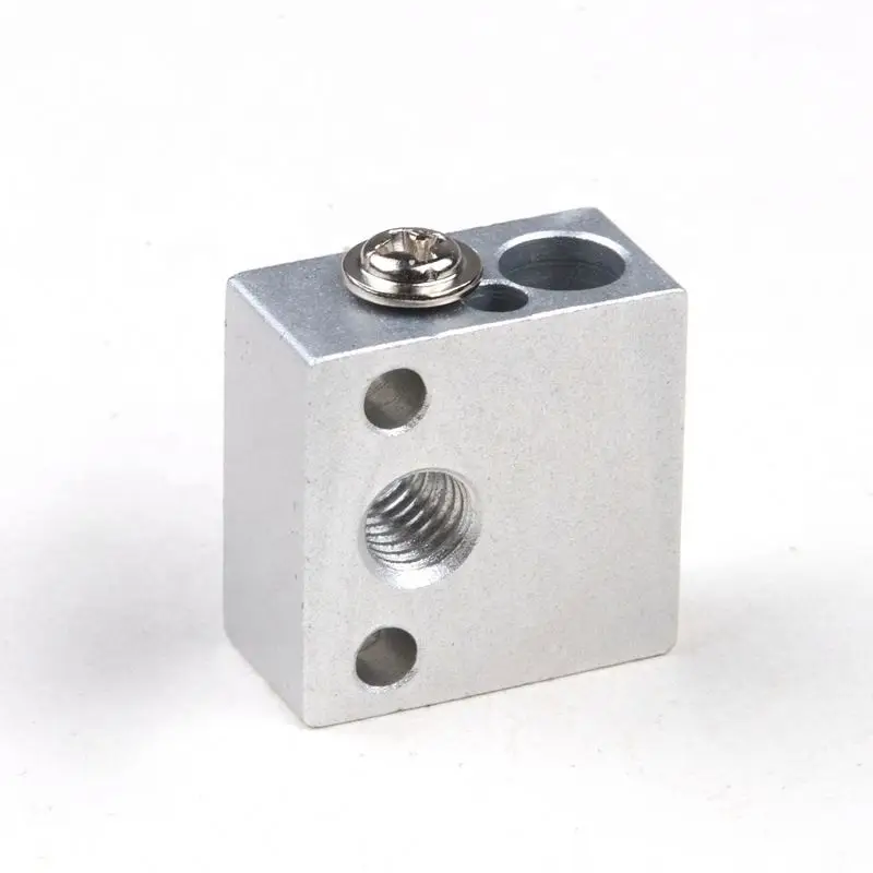 3D printer parts 20x20x10mm heat block for CR10 EXTRUDER hotend