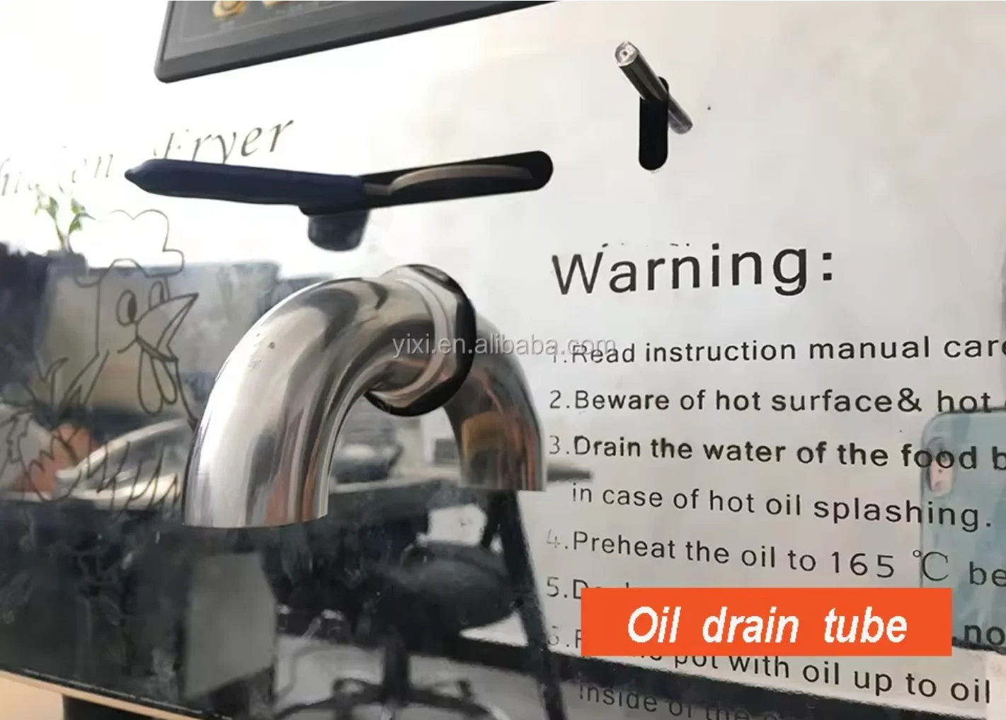 Cnix Commercial Electric Table Top Chicken Pressure Fryer Chicken Express Pressure Fryer MDXZ-16