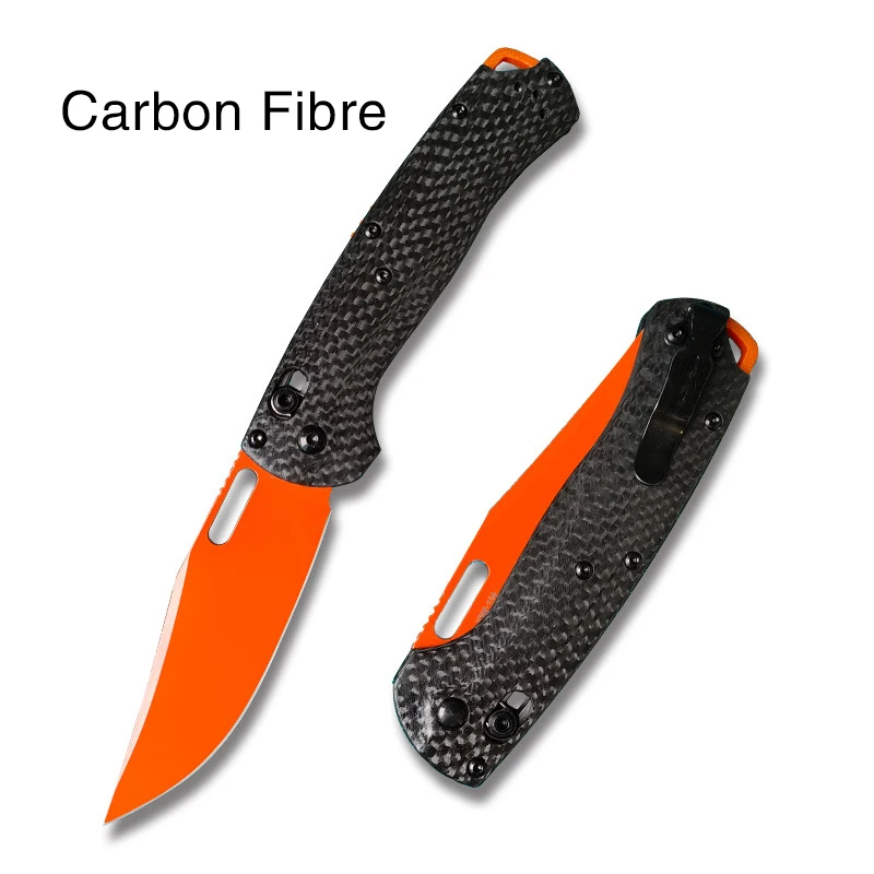 Butterfly knife  carbon fiber handle ceramic spray paint non-stick knife G10 handle glass fiber handle fruit knife