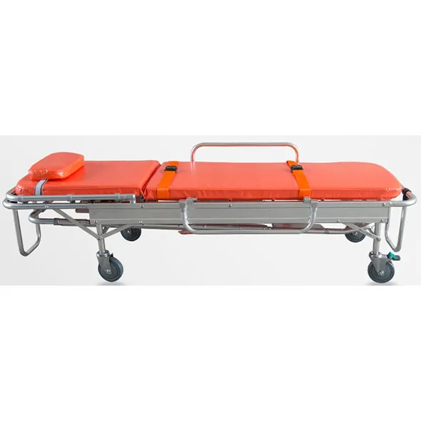 Emergency Folding Ambulance stretcher Mobile stretcher bed Outdoor transfer stretcher