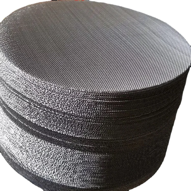 304 316 316L stainless steel mesh filter screen mesh disc