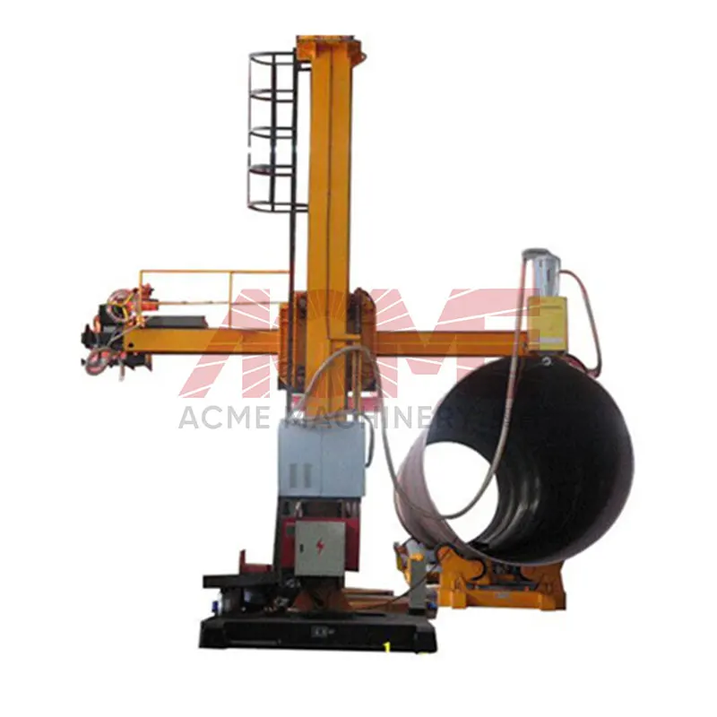 High Quality Automatic Wind Tower Pipe Column Boom Tank Welding Manipulator