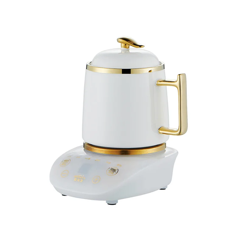 Household Touch High-value Health Cup Mini Electric Health Pot Ceramic Kettle Multifunctional Retro Ceramic Electric Stew Cup