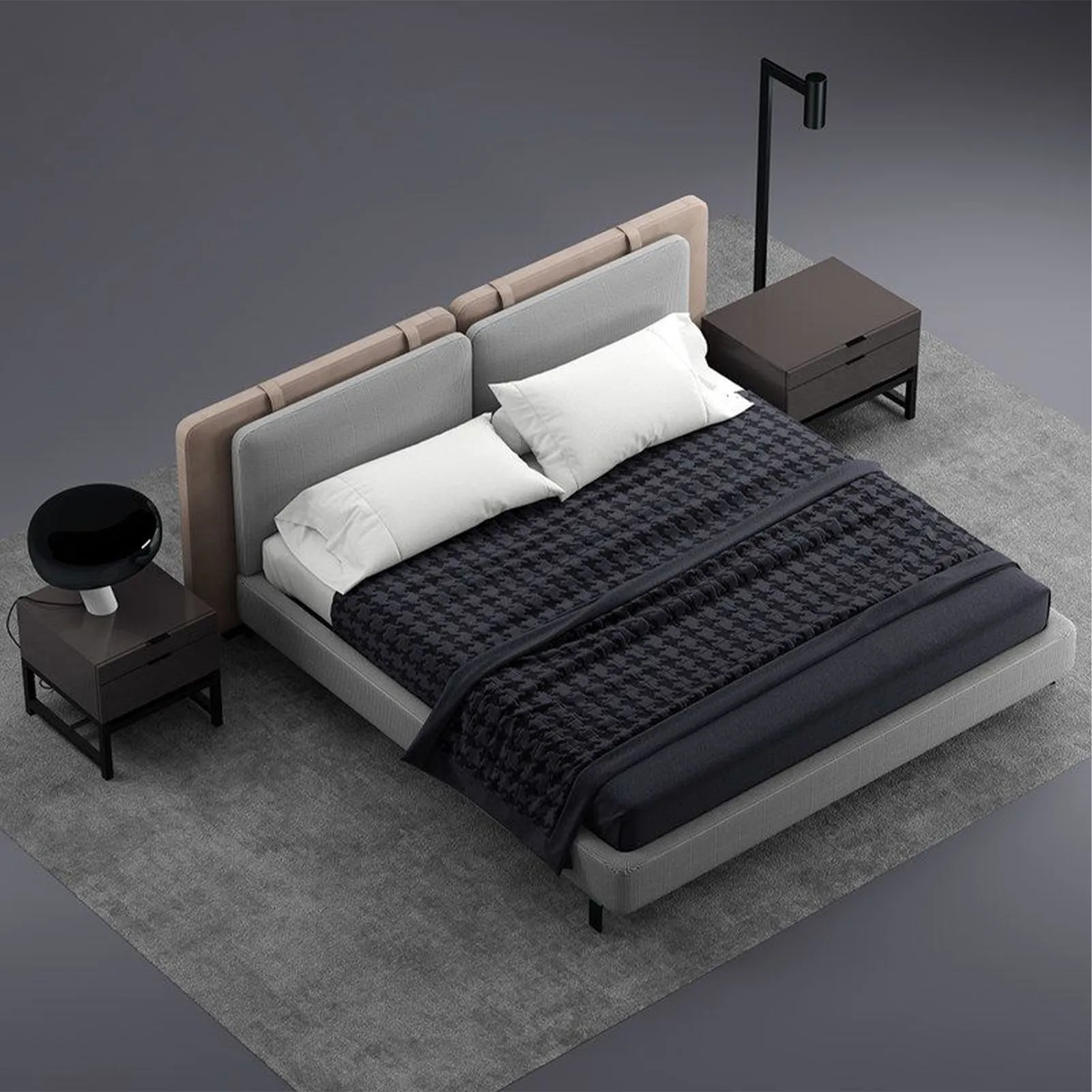 Large Stock Top Quality bed factory cheap price bed modern