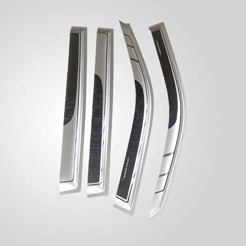 China SUV Exterior Accessories Cars For Wholesale Window Rain Guard For Toyota Highlander 2001-2006 Sun Visors