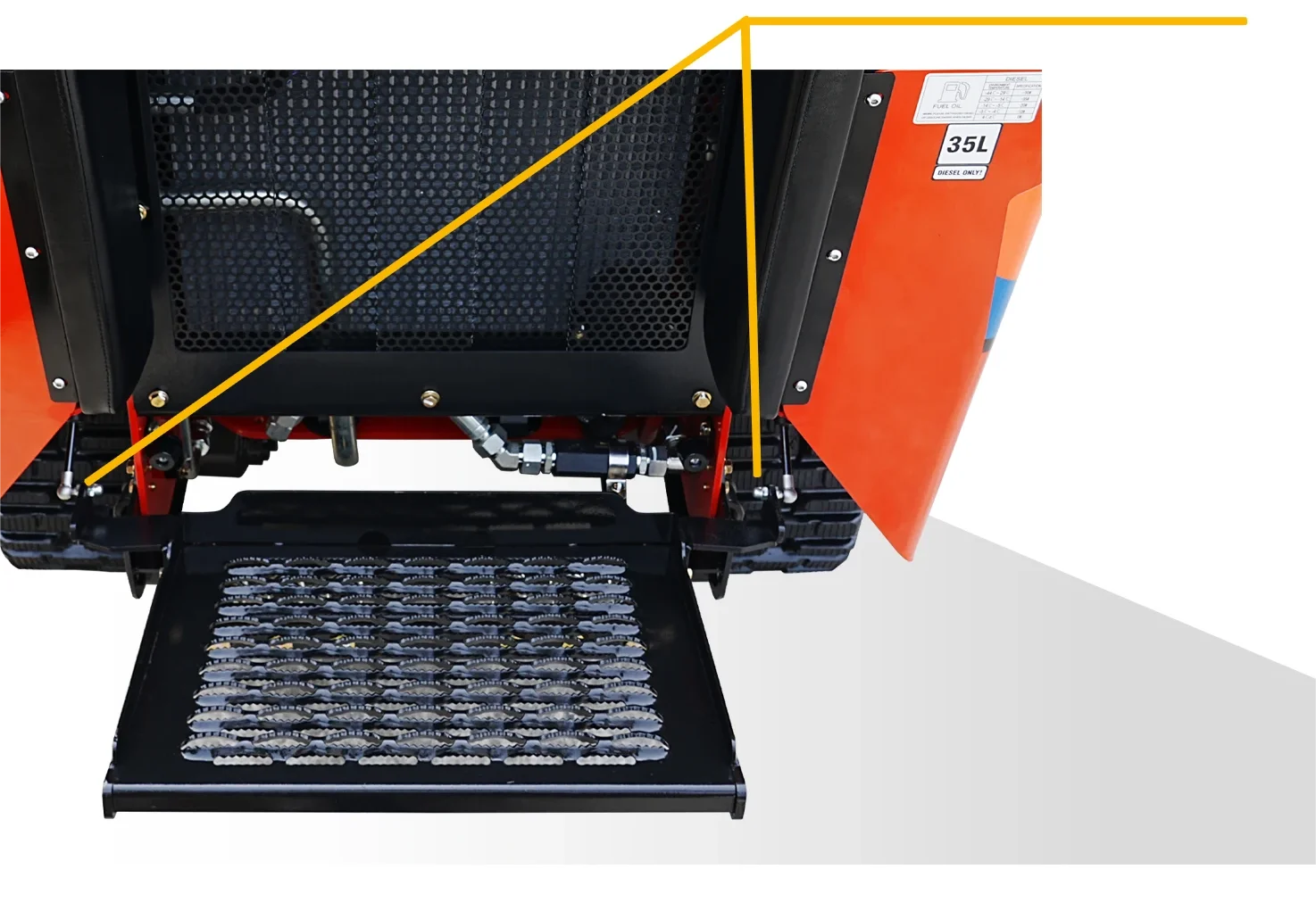 China Meng brand Mini crawler compact skid steer loader  high quality 25hp 30hp 35hp mini skid steer loader with attachment