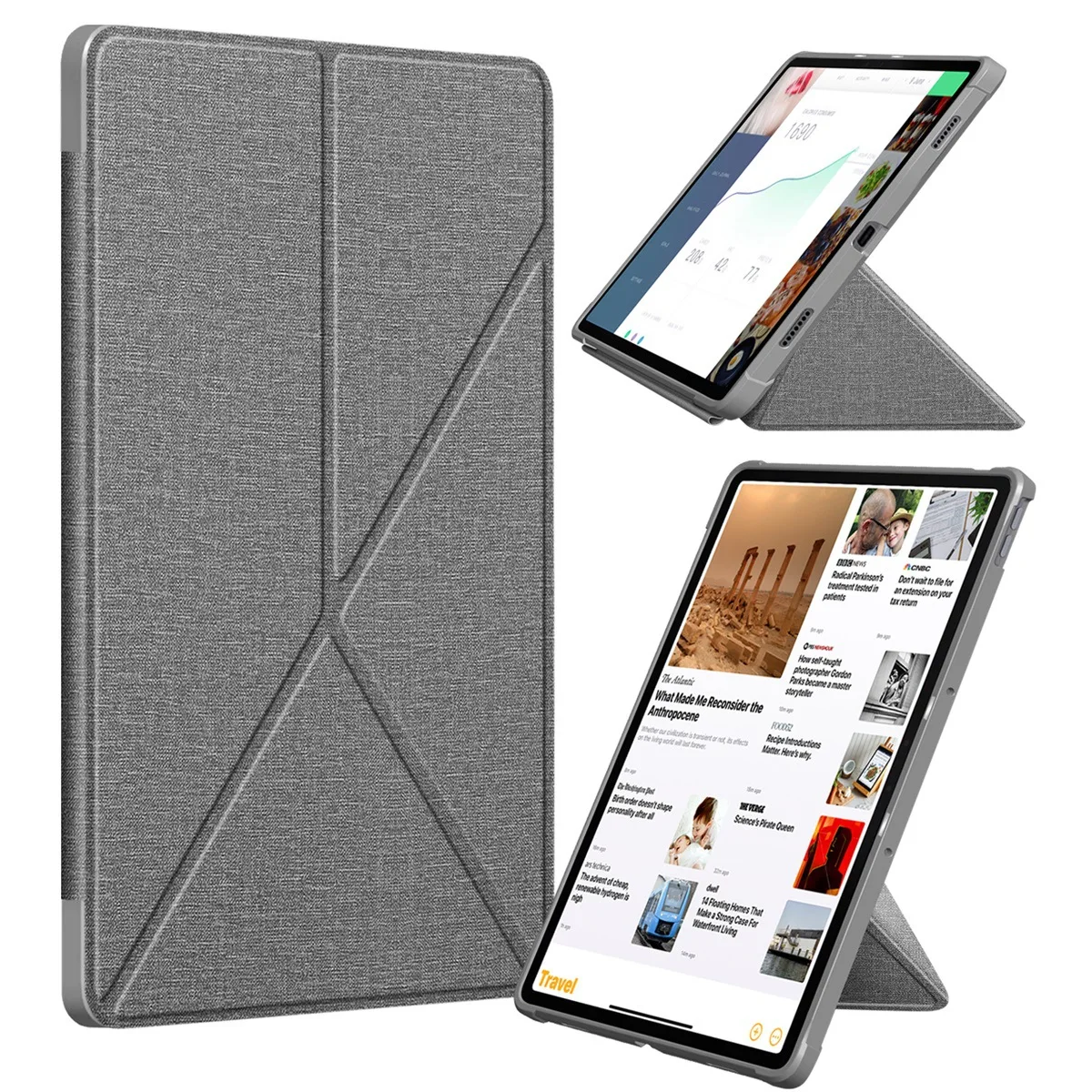 High quality folding tablet case for Lenovo Tab P11 Plus TB-J606F wake up smart leather case cover for Lenovo K11 Pro TB-J616