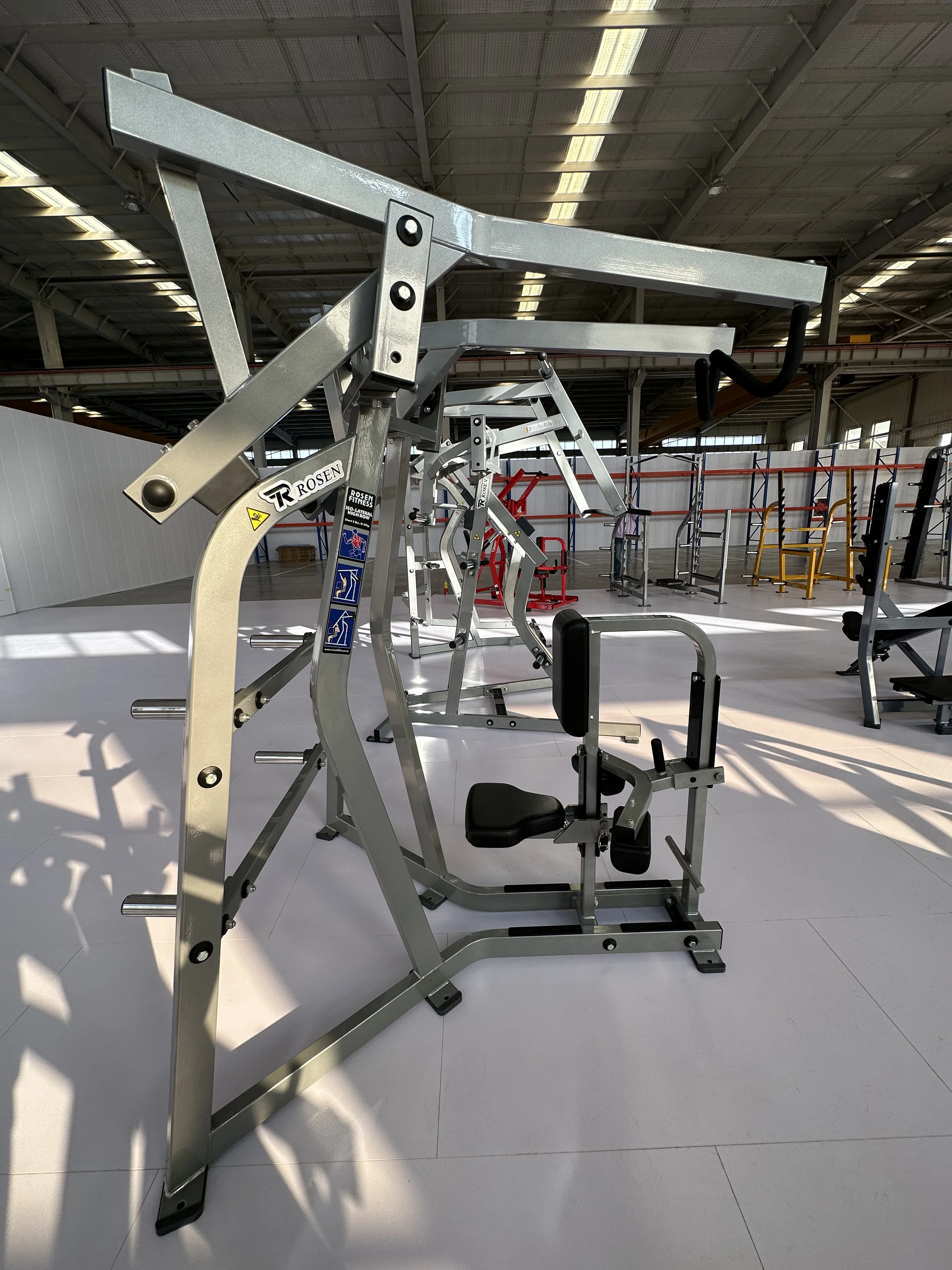 Высококачественное коммерческое Iso-Lateral Dezhou оборудование для фитнеса пластина загруженная High Row тренажерного зала