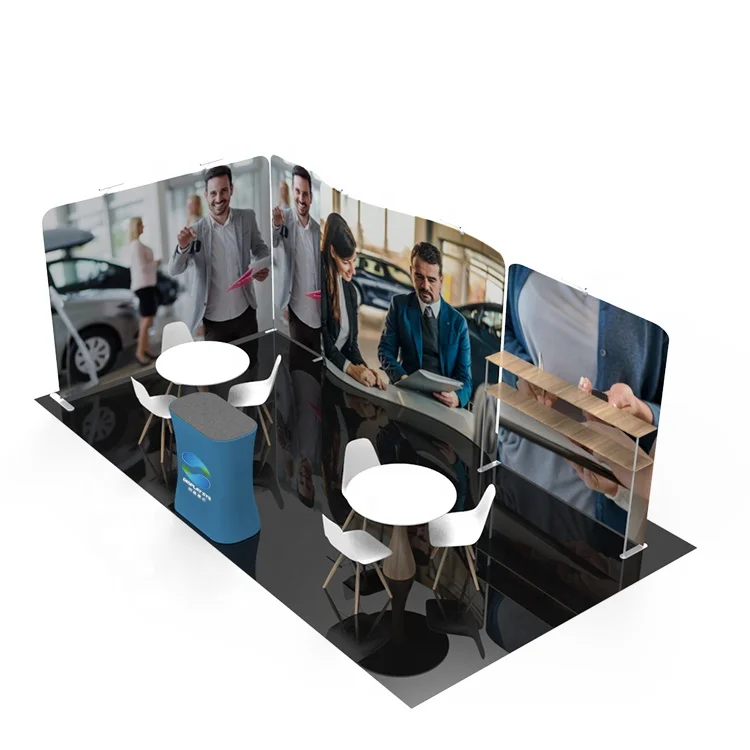 Modular aluminum extrusion trade show  booth