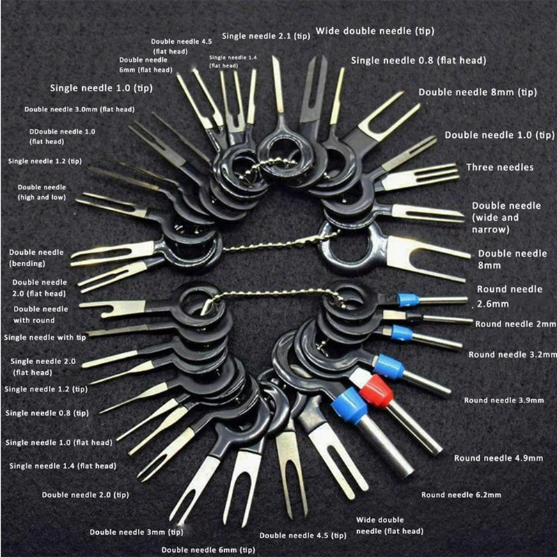 
Ex-Factory Price 36pcs Auto Car Plug Circuit Board Wire Harness Terminal Extraction Pick Connector 