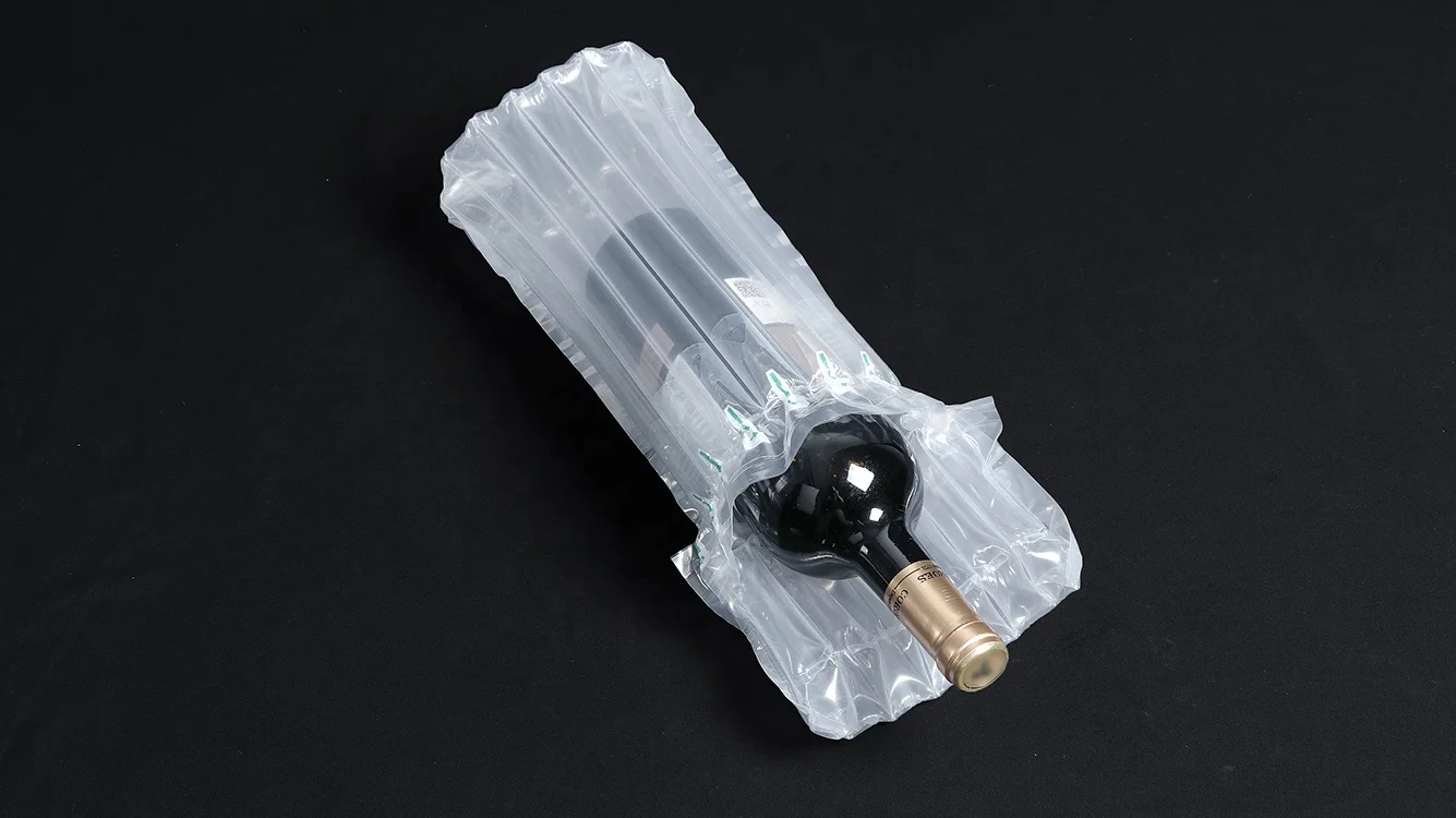 High Quality Damage Prevention Inflatable  Air Column Bag for Jar Shipping Packaging