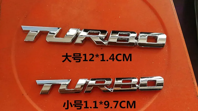 Car 3D Emblem Chrome Metal Badge Sticker Decal